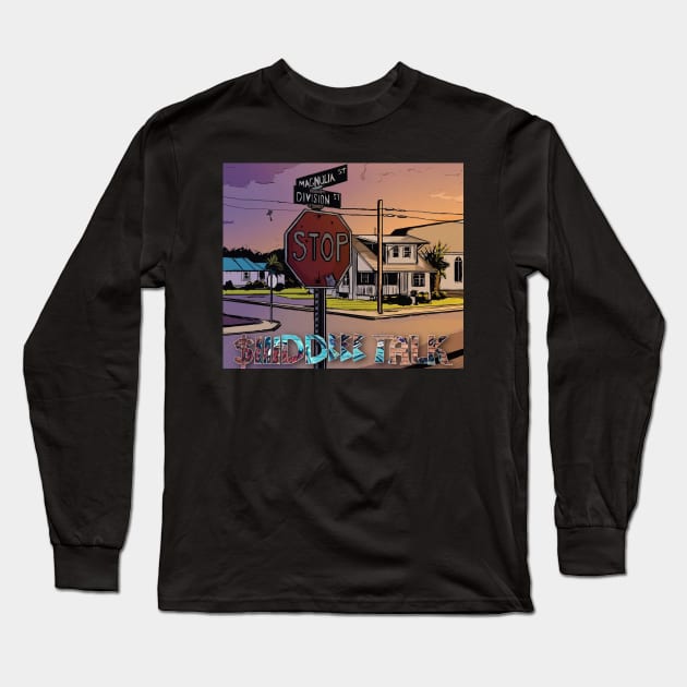 Side Talk Podcast tee Long Sleeve T-Shirt by Art Of Lunatik